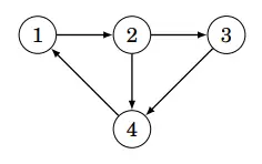 A connected graph without weights